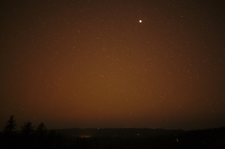 Blood Moon Landscape